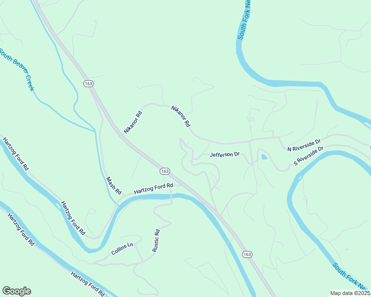 map of restaurants, bars, coffee shops, grocery stores, and more near 601 Morningside Circle in West Jefferson