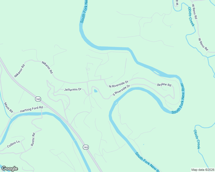 map of restaurants, bars, coffee shops, grocery stores, and more near 101 Dogwood Drive in West Jefferson