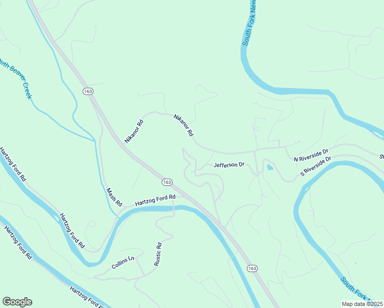 map of restaurants, bars, coffee shops, grocery stores, and more near 600 Morningside Circle in West Jefferson