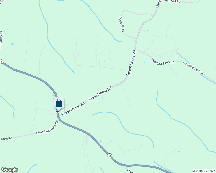 map of restaurants, bars, coffee shops, grocery stores, and more near 2892 Sweet Home Road in Cheatham County