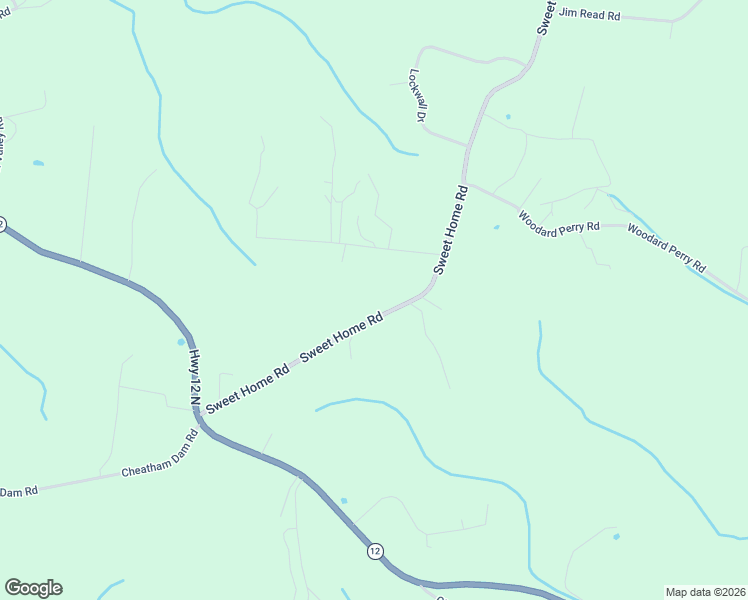 map of restaurants, bars, coffee shops, grocery stores, and more near 2892 Sweethome Road in Chapmansboro
