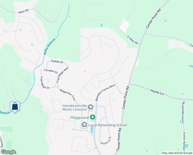 map of restaurants, bars, coffee shops, grocery stores, and more near 1071 Mansker Farms Boulevard in Hendersonville