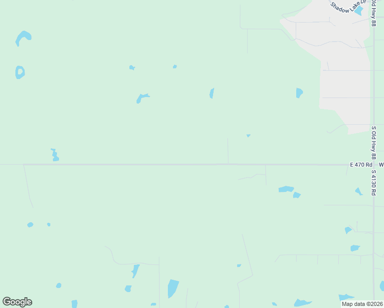 map of restaurants, bars, coffee shops, grocery stores, and more near 9182 East 470 Road in Claremore