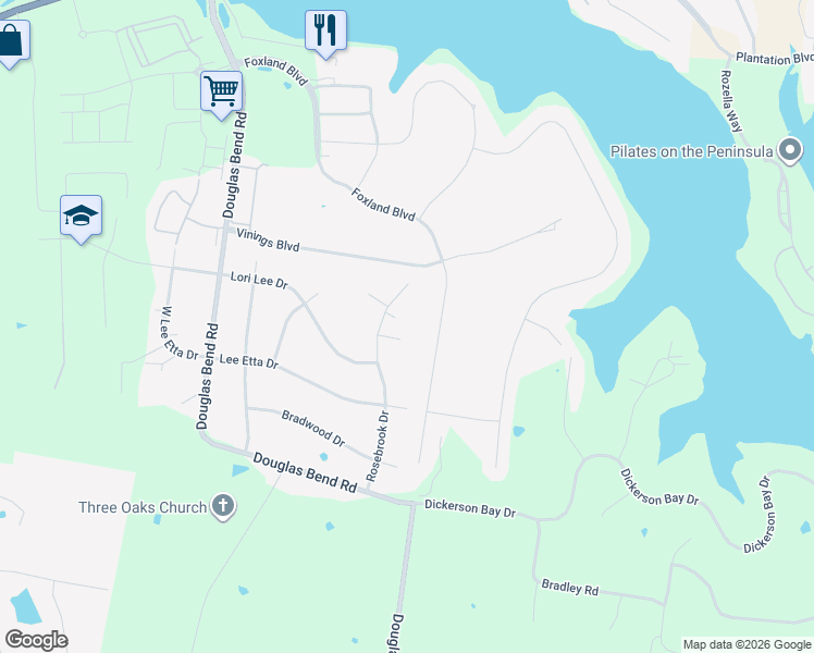 map of restaurants, bars, coffee shops, grocery stores, and more near 309 Rosebrook Drive in Gallatin