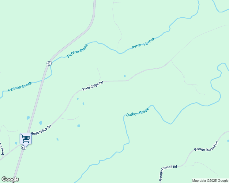 map of restaurants, bars, coffee shops, grocery stores, and more near 814 Rudd Ridge Road in Yanceyville