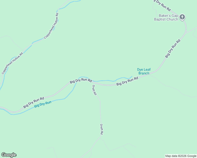 map of restaurants, bars, coffee shops, grocery stores, and more near 5696 Big Dry Run Road in Mountain City