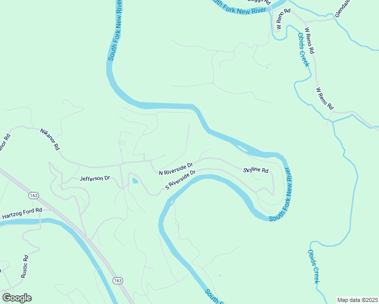 map of restaurants, bars, coffee shops, grocery stores, and more near 272 Dogwood Drive in West Jefferson