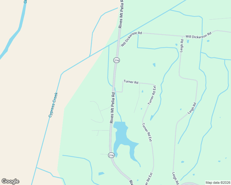 map of restaurants, bars, coffee shops, grocery stores, and more near 4072 Turner Road in Rives