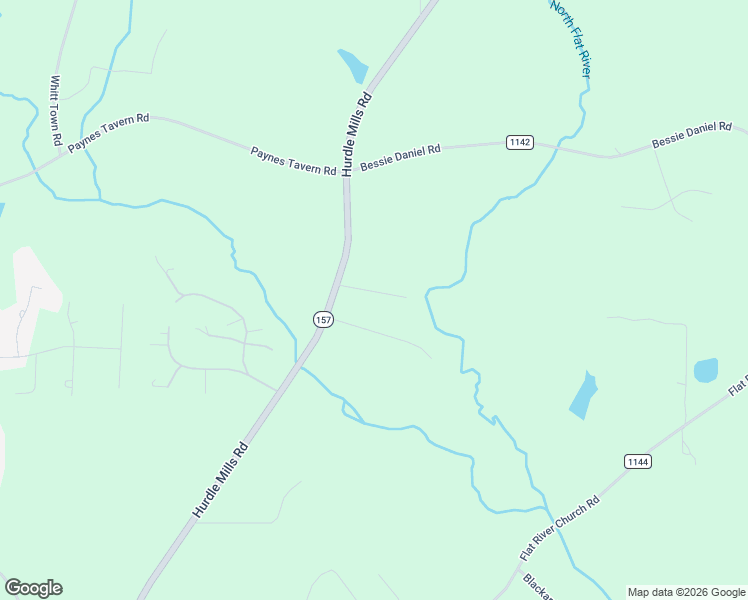 map of restaurants, bars, coffee shops, grocery stores, and more near 96 Gates Worth Road in Roxboro