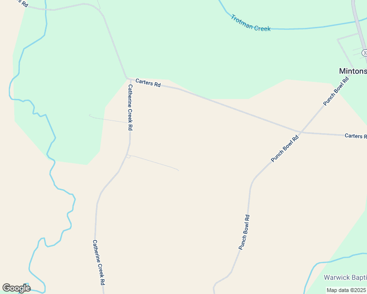 map of restaurants, bars, coffee shops, grocery stores, and more near 64 Catherine Creek Road in Hobbsville