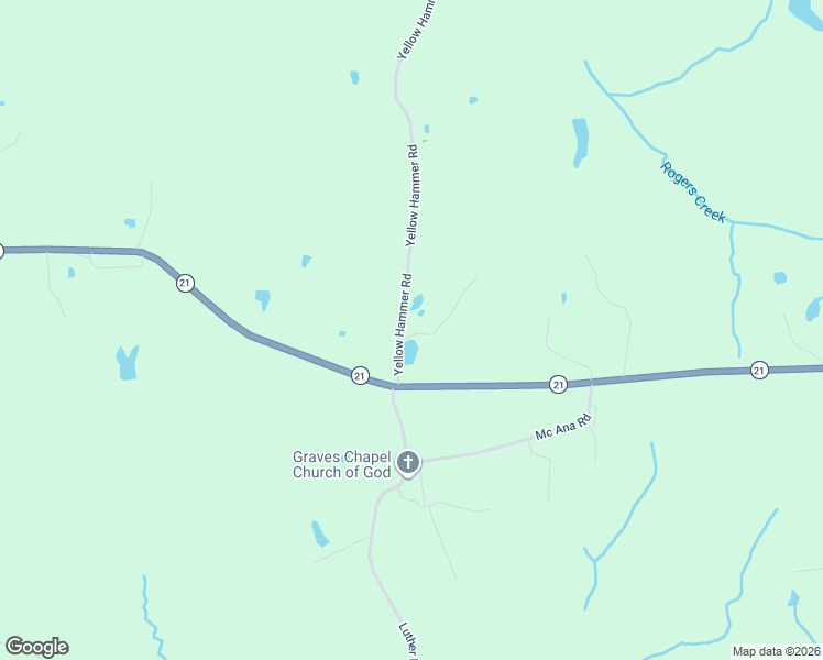 map of restaurants, bars, coffee shops, grocery stores, and more near 363-455 Yellow Hammer Road in Troy