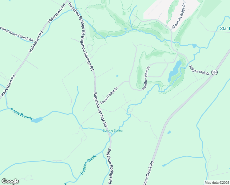 map of restaurants, bars, coffee shops, grocery stores, and more near 137 Laurel Ridge Drive in Jonesborough