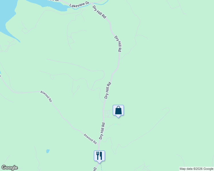 map of restaurants, bars, coffee shops, grocery stores, and more near 900 Dry Hill Road in Butler