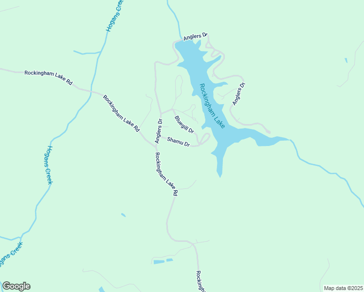 map of restaurants, bars, coffee shops, grocery stores, and more near 168 Shamu Drive in Reidsville