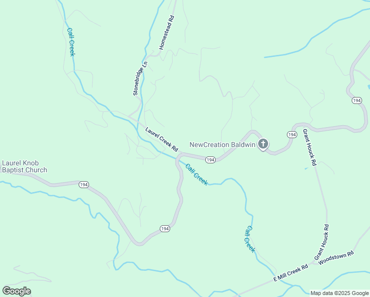 map of restaurants, bars, coffee shops, grocery stores, and more near 108 Laurel Creek Road in Todd