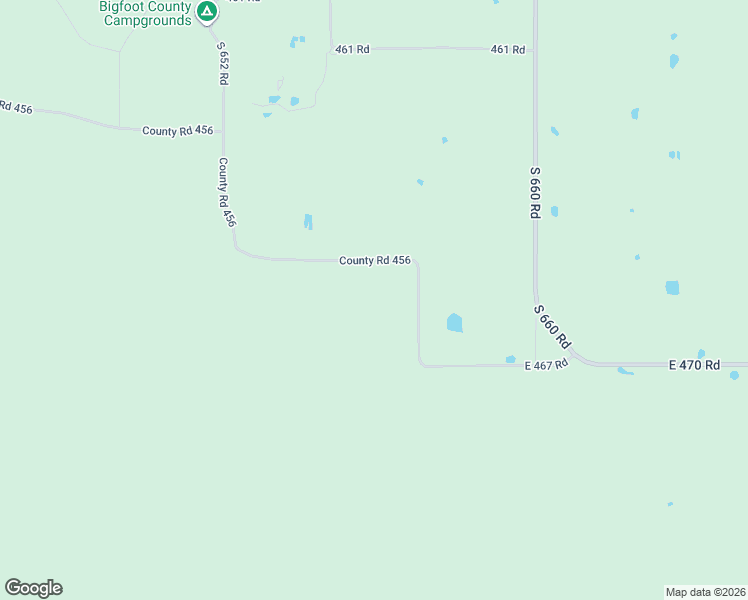 map of restaurants, bars, coffee shops, grocery stores, and more near 16469 East 467 Road in Jay