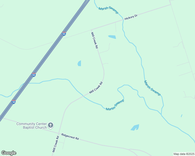 map of restaurants, bars, coffee shops, grocery stores, and more near 2177 Mill Creek Road in Halifax