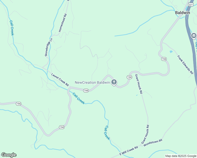 map of restaurants, bars, coffee shops, grocery stores, and more near 1812 North Carolina 194 in Todd