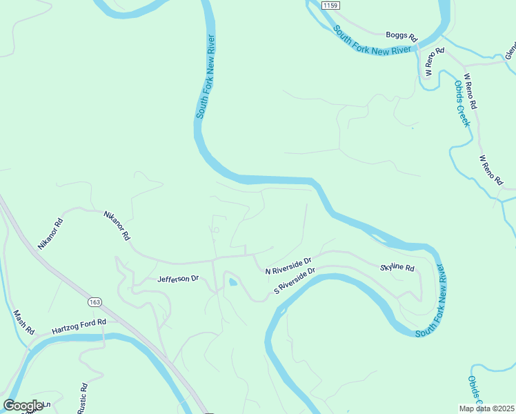map of restaurants, bars, coffee shops, grocery stores, and more near 173 Woodstock Drive in West Jefferson