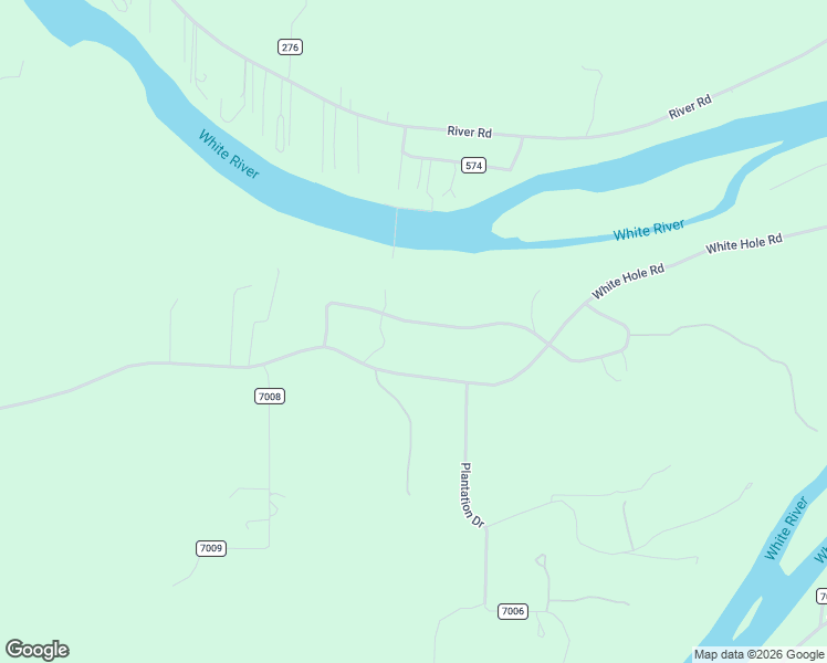 map of restaurants, bars, coffee shops, grocery stores, and more near 312 River Bend Drive in Flippin