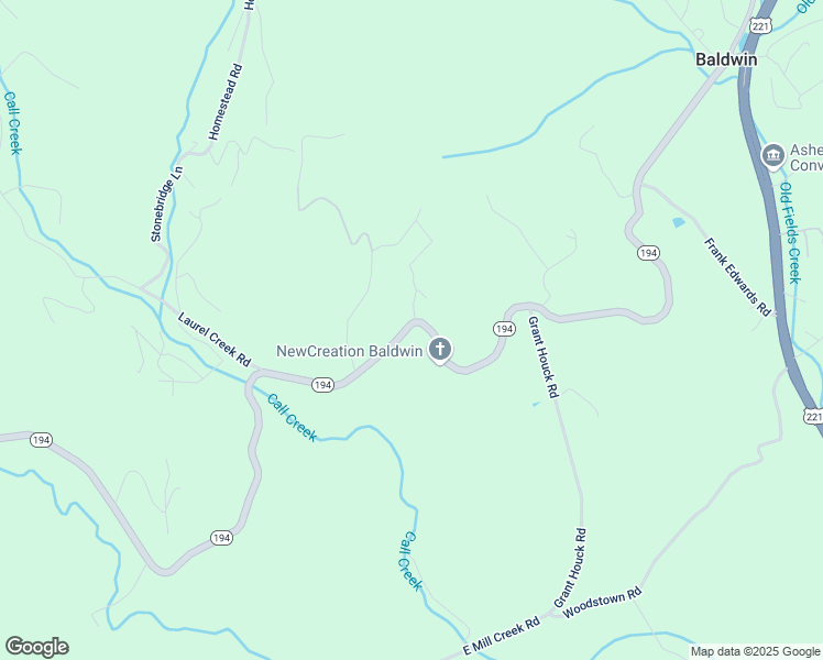 map of restaurants, bars, coffee shops, grocery stores, and more near 1709 North Carolina 194 in Todd