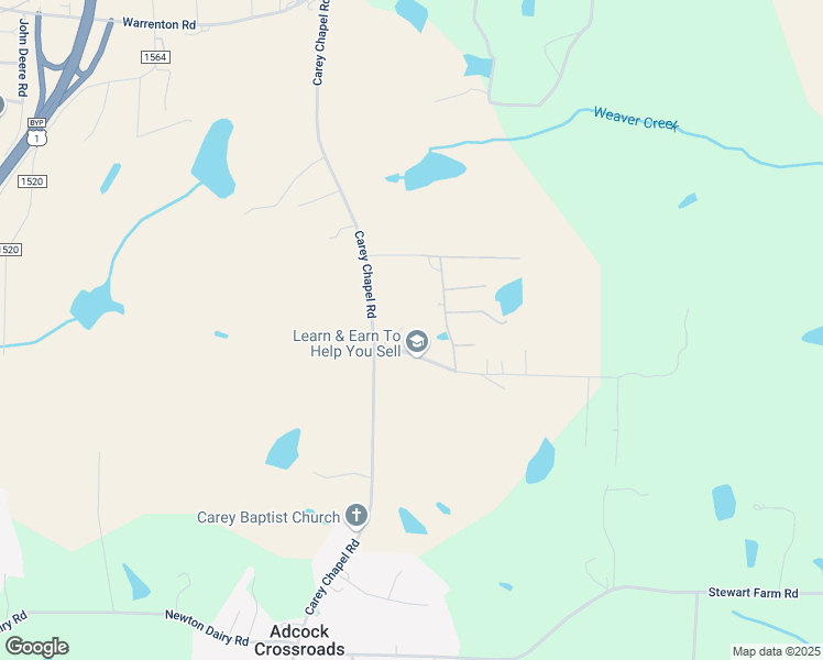 map of restaurants, bars, coffee shops, grocery stores, and more near 97 Vincent Hoyle Road in Henderson