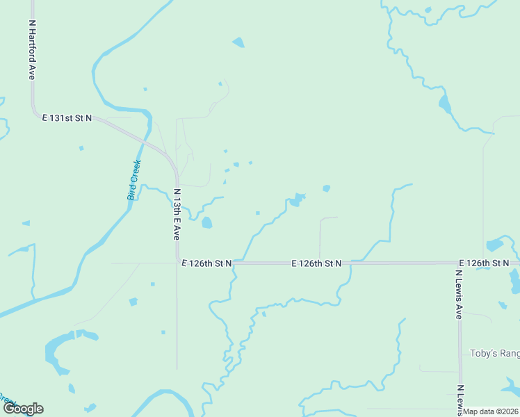 map of restaurants, bars, coffee shops, grocery stores, and more near 1415 East 126th Street North in Skiatook