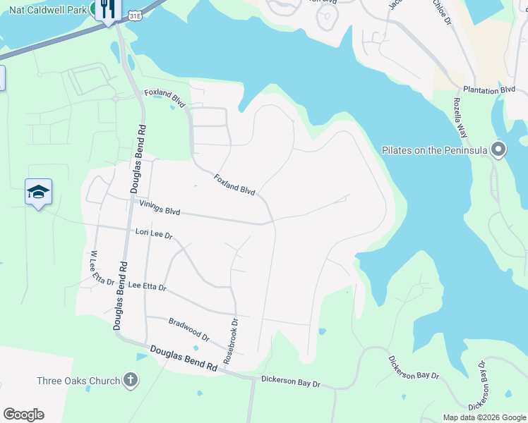 map of restaurants, bars, coffee shops, grocery stores, and more near 1012 Vinings Boulevard in Gallatin