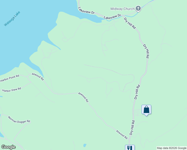 map of restaurants, bars, coffee shops, grocery stores, and more near 722 Atwood Road in Butler