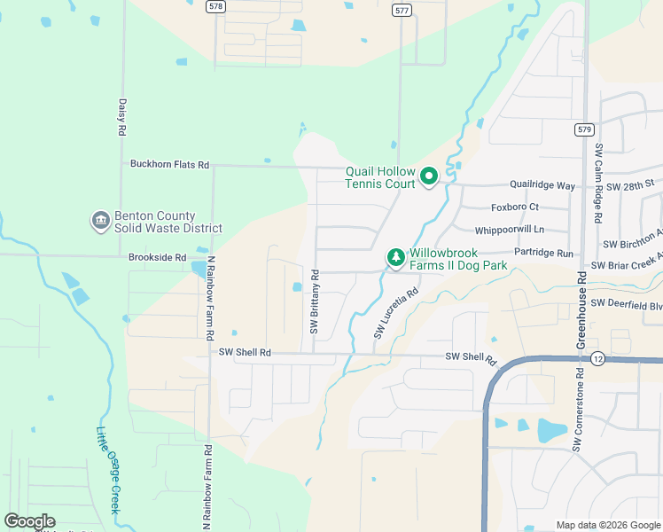 map of restaurants, bars, coffee shops, grocery stores, and more near 1120 Spring Hollow Road in Bentonville