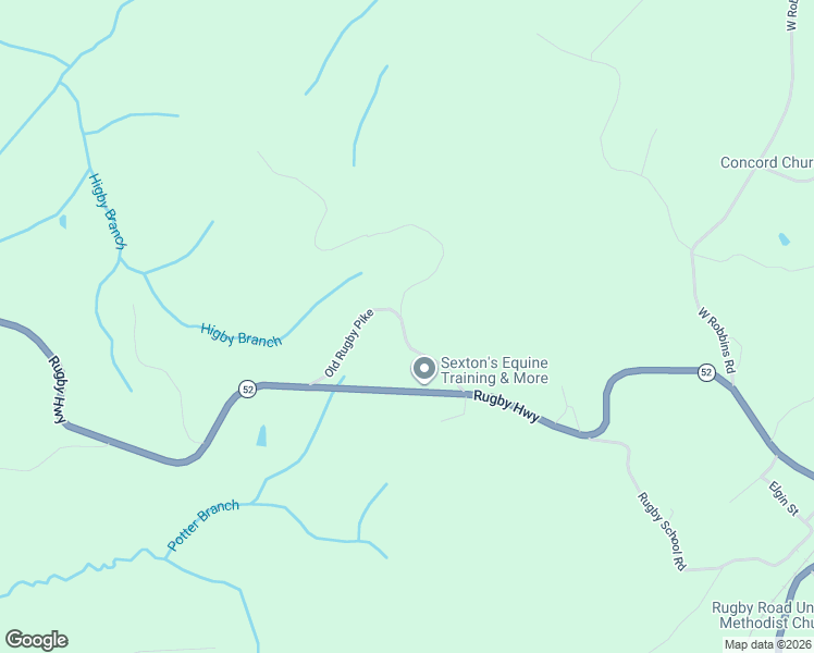 map of restaurants, bars, coffee shops, grocery stores, and more near 400 Old Rugby Pike in Scott