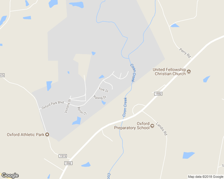 map of restaurants, bars, coffee shops, grocery stores, and more near 202 Kipling Drive in Oxford