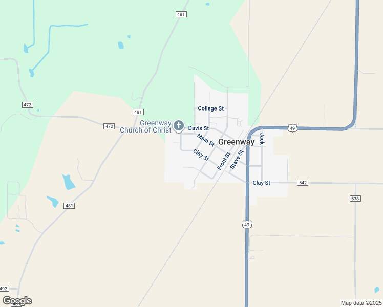 map of restaurants, bars, coffee shops, grocery stores, and more near 314 Clay Street in Greenway