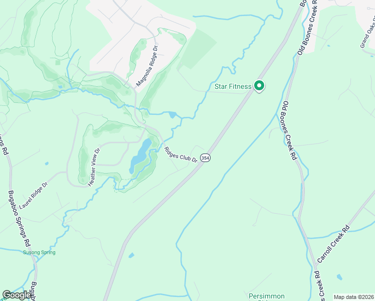 map of restaurants, bars, coffee shops, grocery stores, and more near 29 Cypress Ridge Court in Jonesborough