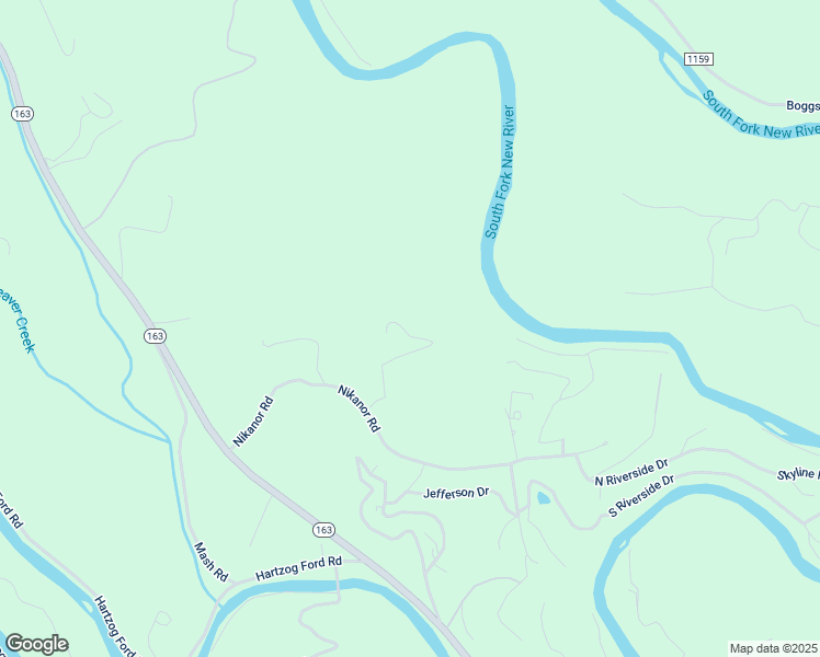 map of restaurants, bars, coffee shops, grocery stores, and more near 254 Cherokee Trail in West Jefferson