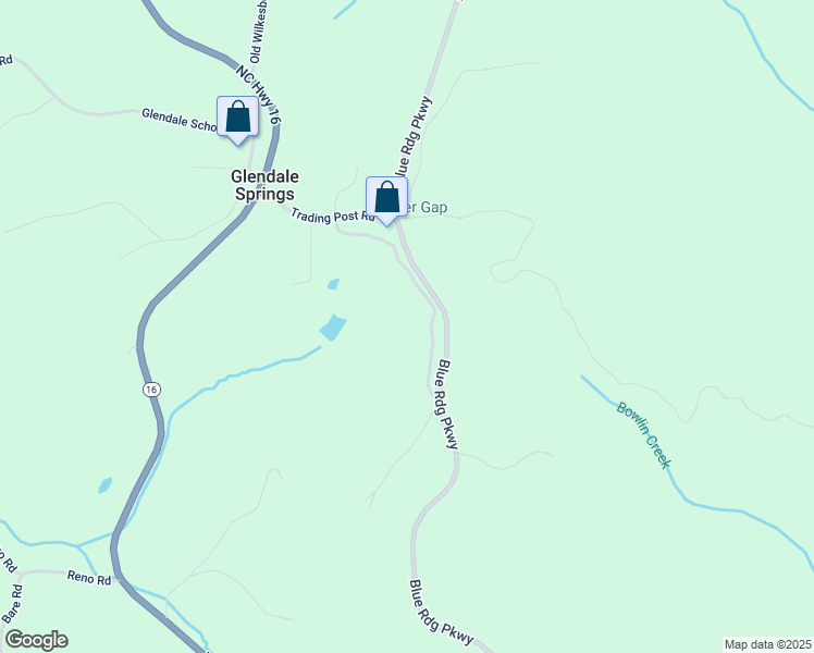 map of restaurants, bars, coffee shops, grocery stores, and more near 498 Pony Farm Road in West Jefferson