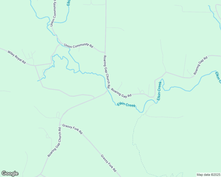 map of restaurants, bars, coffee shops, grocery stores, and more near 110 Roaring Gap Road in Thurmond
