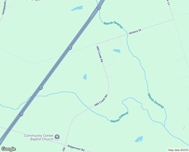 map of restaurants, bars, coffee shops, grocery stores, and more near 2177 Mill Creek Road in Halifax