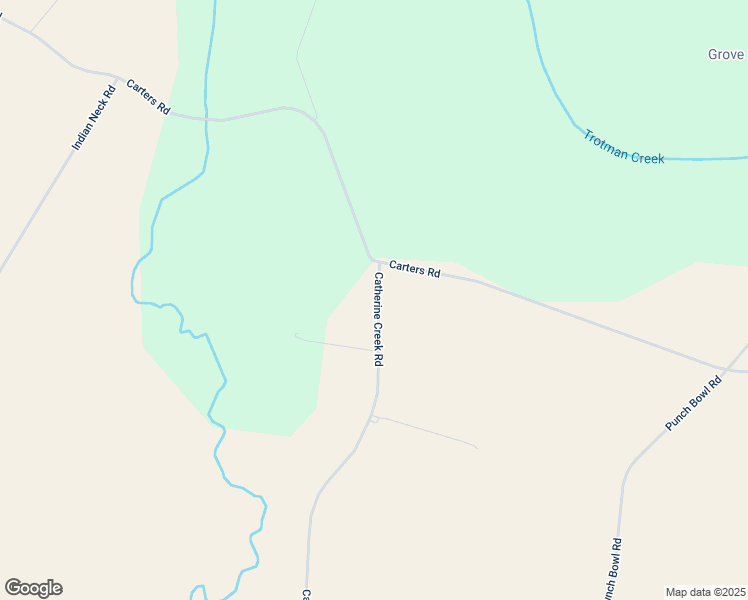 map of restaurants, bars, coffee shops, grocery stores, and more near 10 Catherine Creek Road in Hobbsville