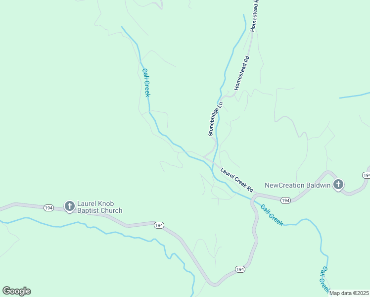 map of restaurants, bars, coffee shops, grocery stores, and more near 576 Laurel Creek Road in Todd