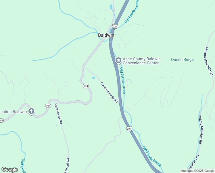 map of restaurants, bars, coffee shops, grocery stores, and more near 306 Frank Edwards Road in West Jefferson