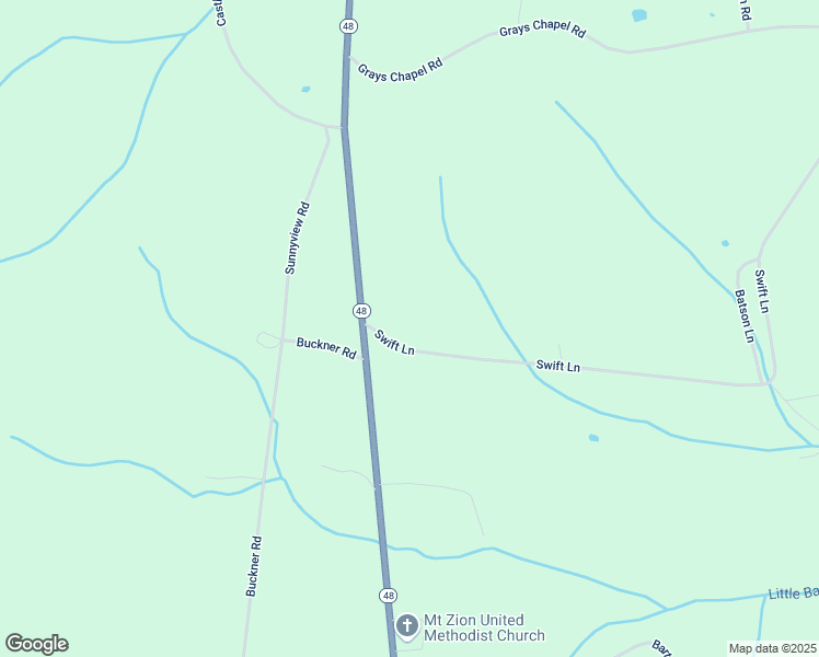 map of restaurants, bars, coffee shops, grocery stores, and more near 125 Swift Lane in Cunningham