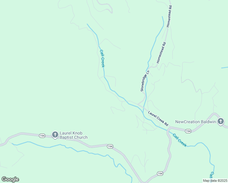 map of restaurants, bars, coffee shops, grocery stores, and more near 722 Laurel Creek Road in Todd