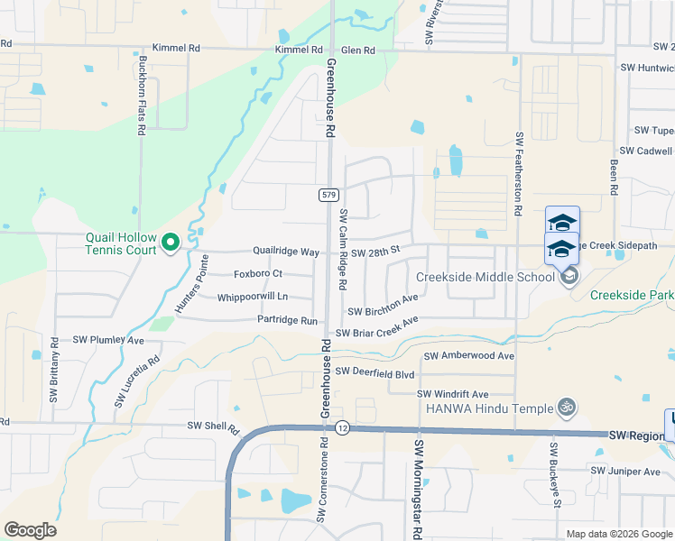 map of restaurants, bars, coffee shops, grocery stores, and more near 1031 Thornridge Road in Bentonville