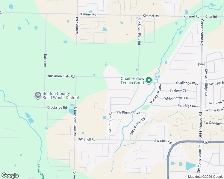 map of restaurants, bars, coffee shops, grocery stores, and more near 1121 Stoneybrook Lane in Bentonville