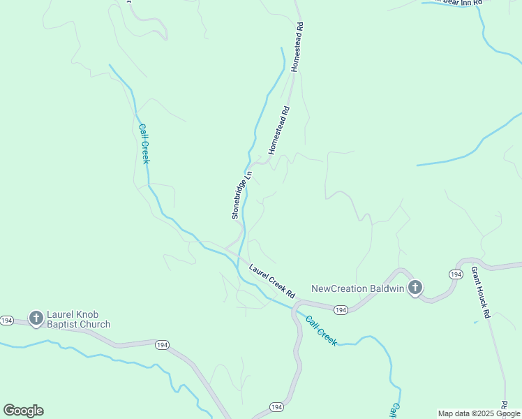 map of restaurants, bars, coffee shops, grocery stores, and more near 316 Tracy Road in Todd