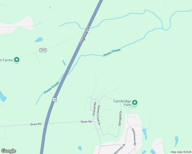 map of restaurants, bars, coffee shops, grocery stores, and more near 112 Brookview Drive in Reidsville