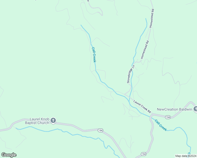 map of restaurants, bars, coffee shops, grocery stores, and more near 808 Laurel Creek Road in Todd