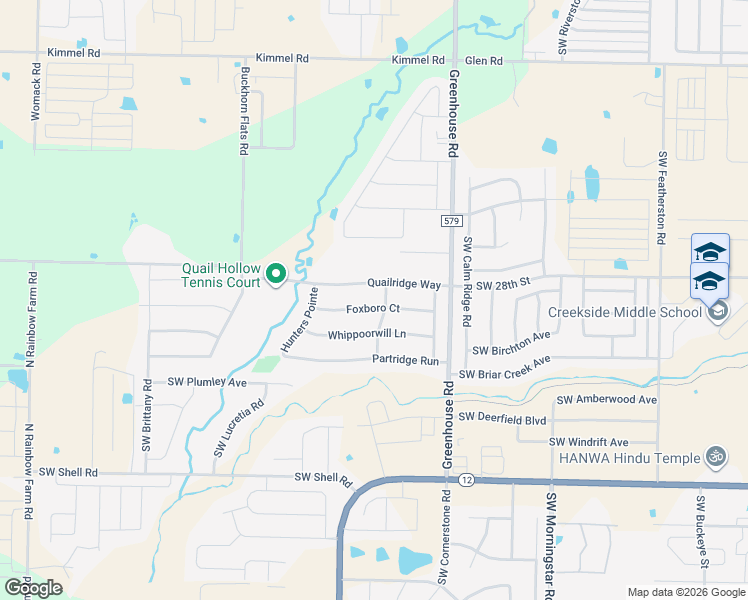 map of restaurants, bars, coffee shops, grocery stores, and more near 1631 Foxboro Court in Bentonville