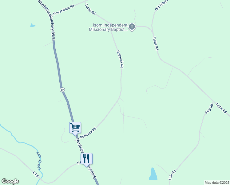 map of restaurants, bars, coffee shops, grocery stores, and more near 1347 Rothrock Road in Walnut Cove